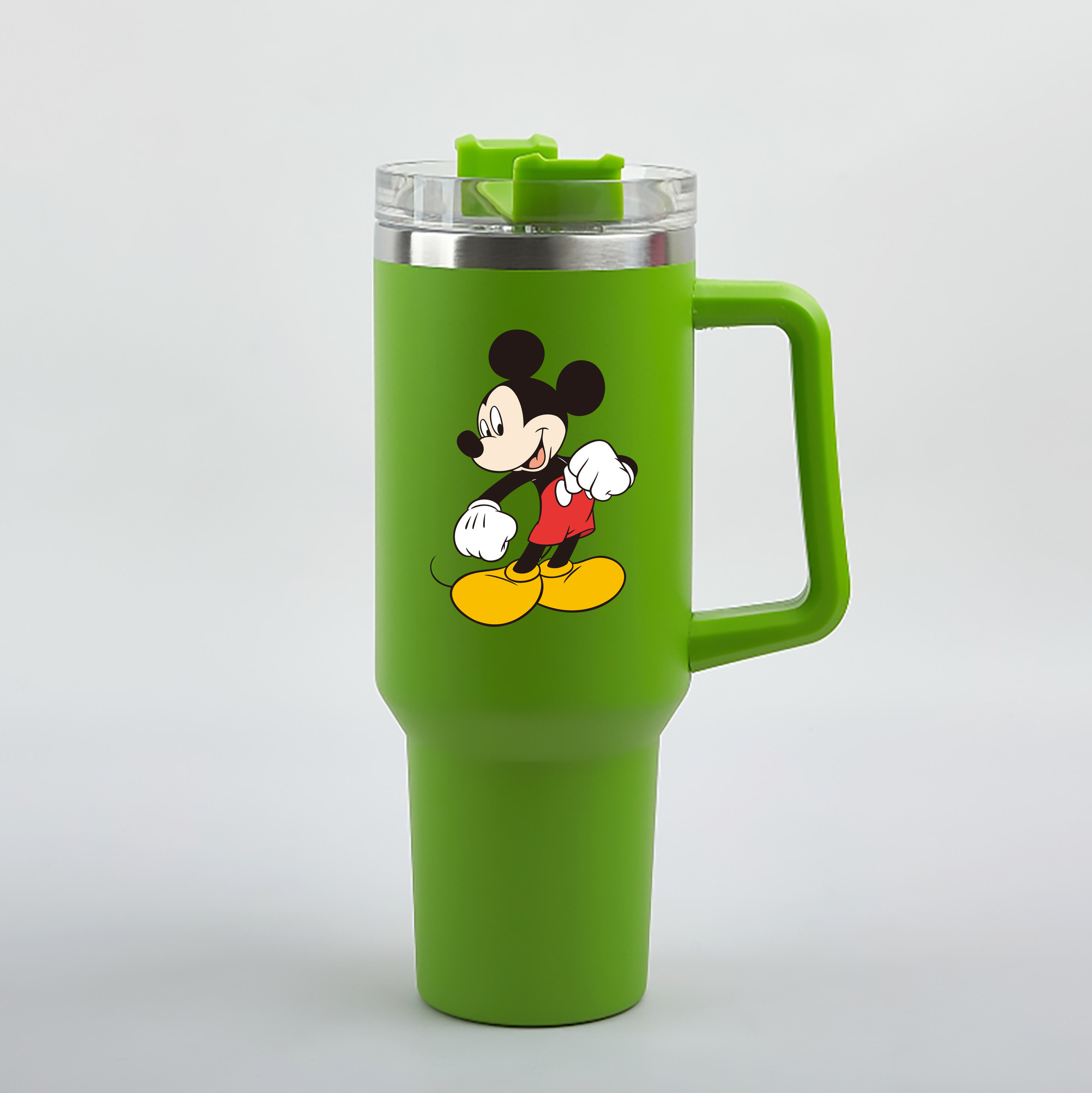 （画像用） ミッキーマウス Mickey Mouse 1200mL車用タンブラー（カラープリント）